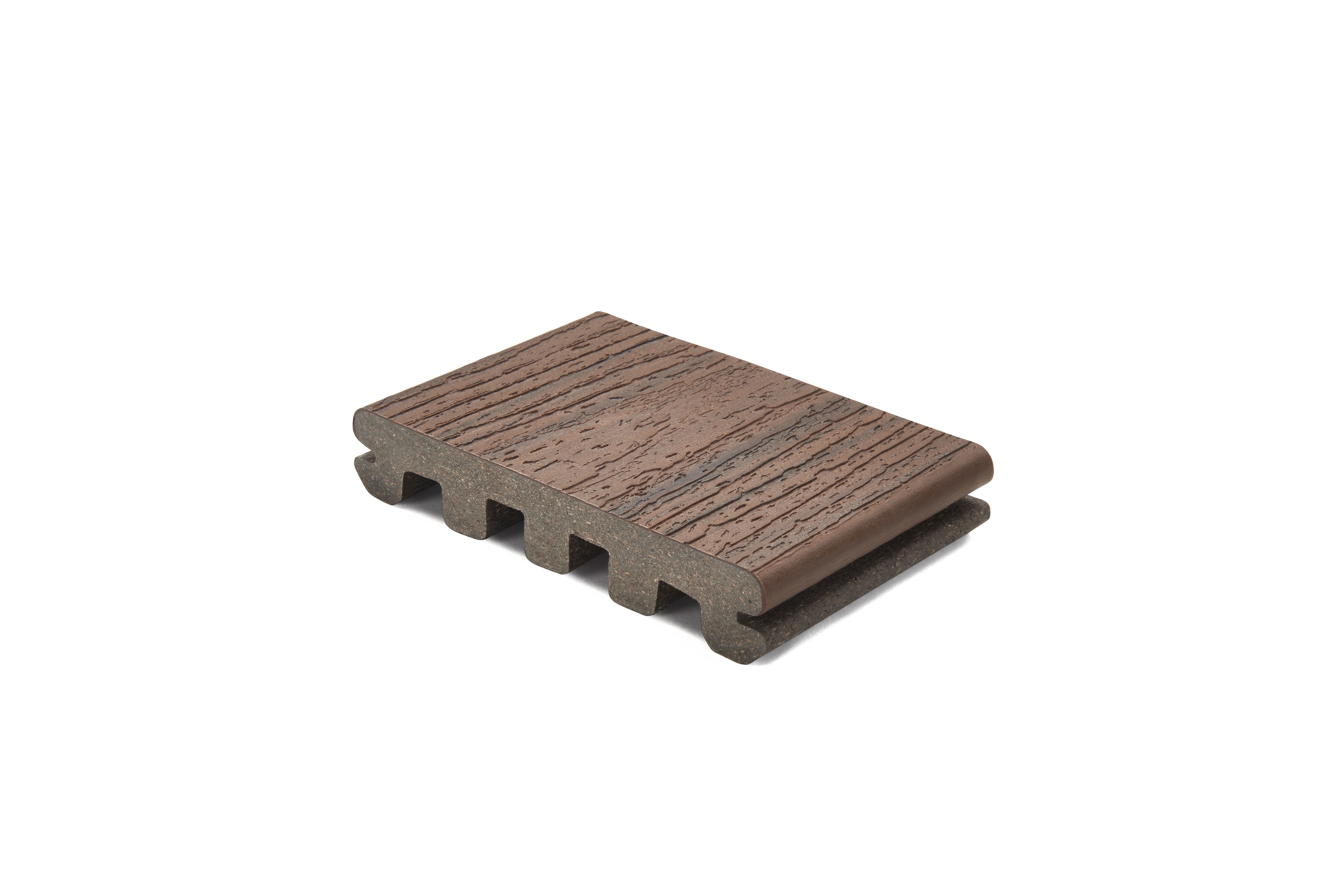 Trex Enhance® 3.5-in Composite Decking Sample in Cinnamon Cove