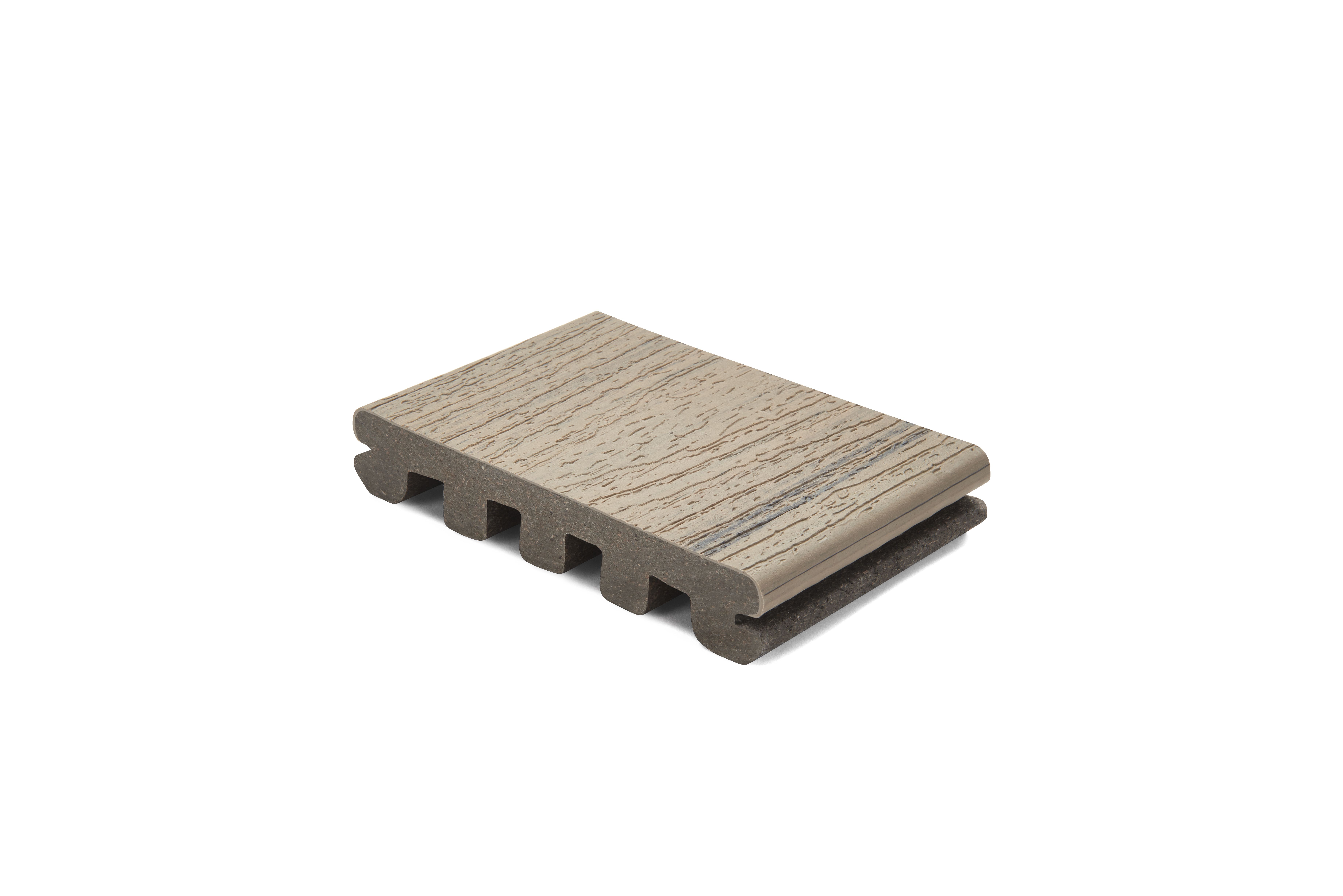Trex Enhance® 3.5-in Composite Decking Sample in Honey Grove